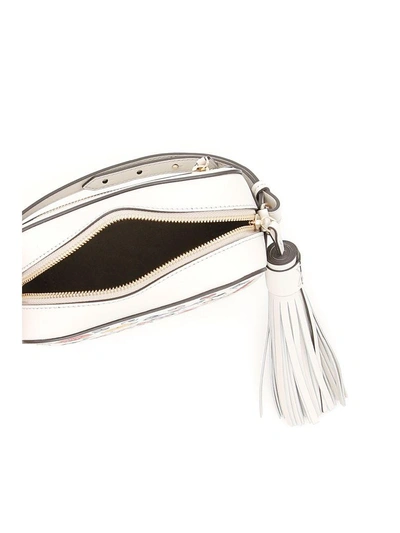 Shop Anya Hindmarch All Over Sticker Crossbody Bag In Chalk Circusbianco