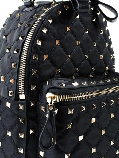 Shop Valentino Mini Studded Backpack In Black