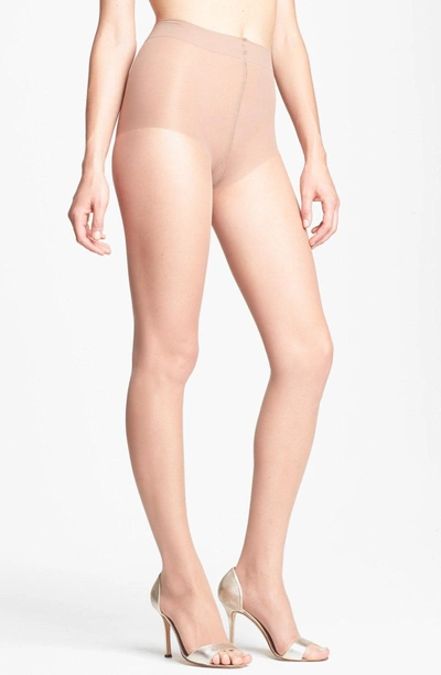 Shop Donna Karan The Nudes Toeless Pantyhose In B02