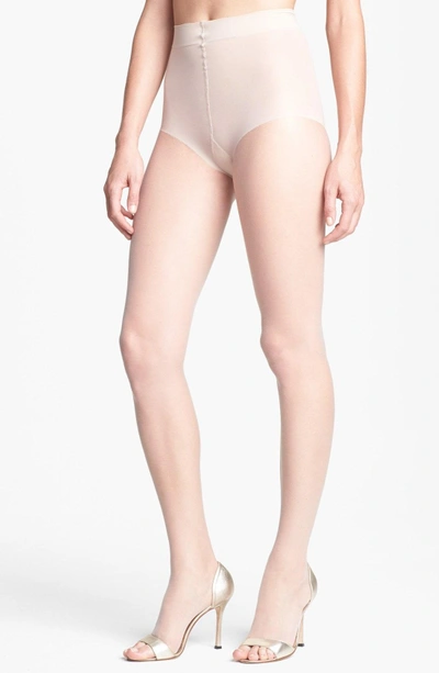 Shop Donna Karan The Nudes Toeless Pantyhose In A01