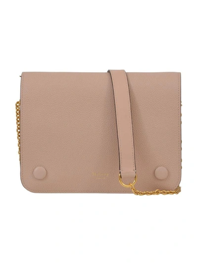 Shop Mulberry Light Pink Crossbody In Nude
