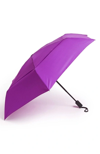 Shop Shedrain 'windpro' Auto Open & Close Umbrella - Purple In Hyacinth