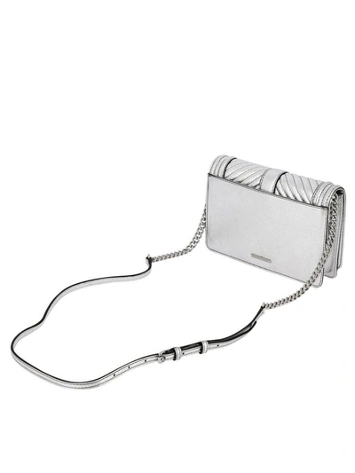 Shop Rebecca Minkoff Mini Bag Shoulder Bag Women  In Silver