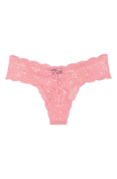 Shop Cosabella 'never Say Never Cutie' Thong In Pink Passion