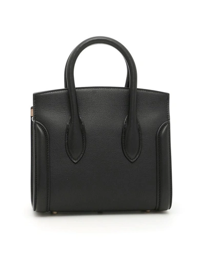 Shop Alexander Mcqueen Leather Heroine 21 Bag In Basic