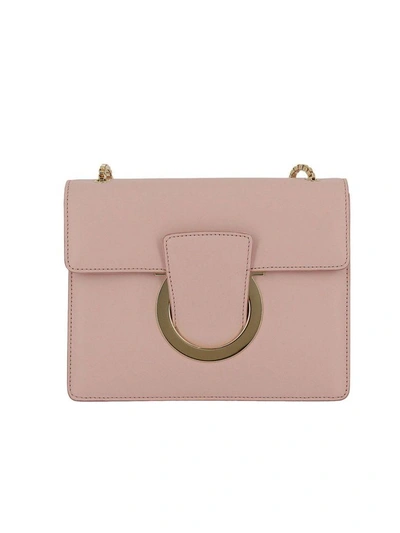 Shop Ferragamo Mini Bag Shoulder Bag Women Salvatore  In Pink