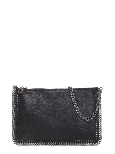 Shop Stella Mccartney Falabella Purse In Nero