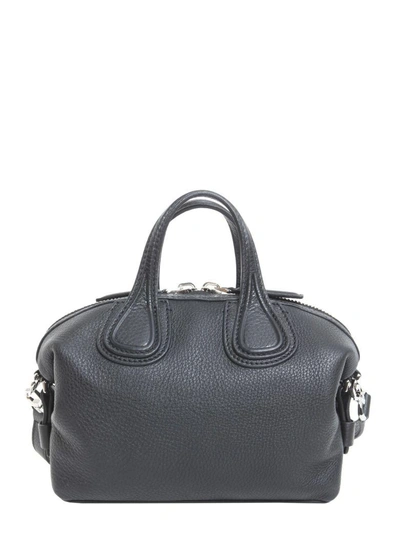 Shop Givenchy Nightingale Micro Bag In Nero