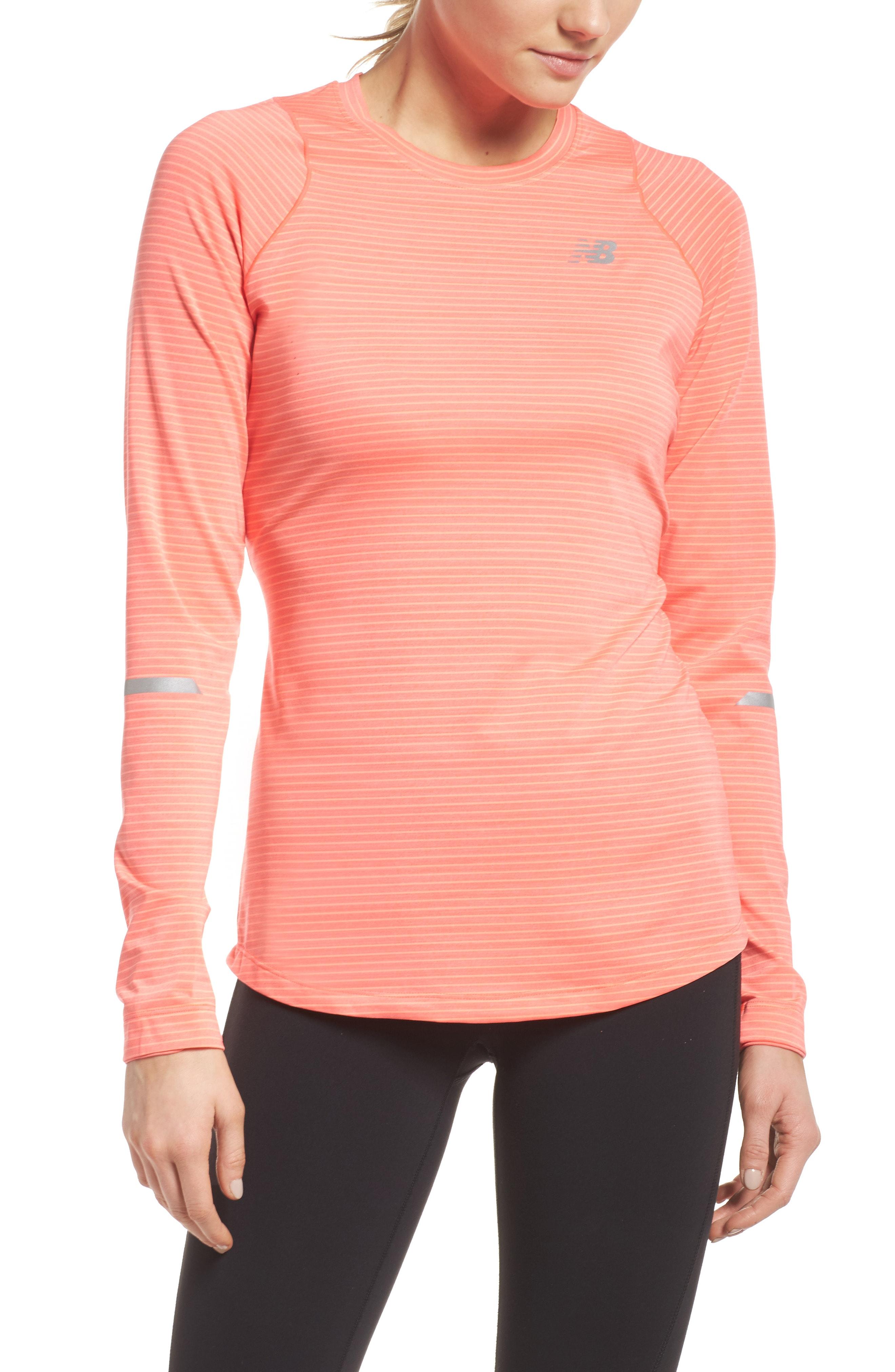 new balance seasonless long sleeve womens