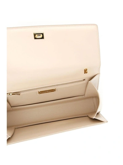 Shop Ferragamo Ginny Crossbody Bag In Macadamiabeige