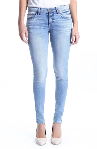 Shop Kut From The Kloth Mia Toothpick Skinny Distressed Jeans In Confirmed