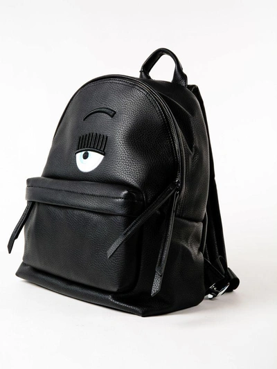 Shop Chiara Ferragni Backpack Eye In Black