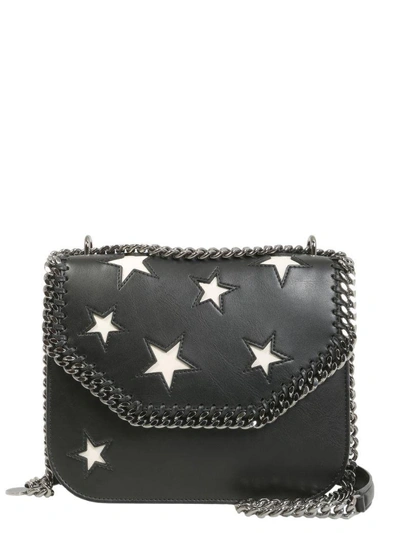 Shop Stella Mccartney Falabella Box Shoulder Bag In Nero