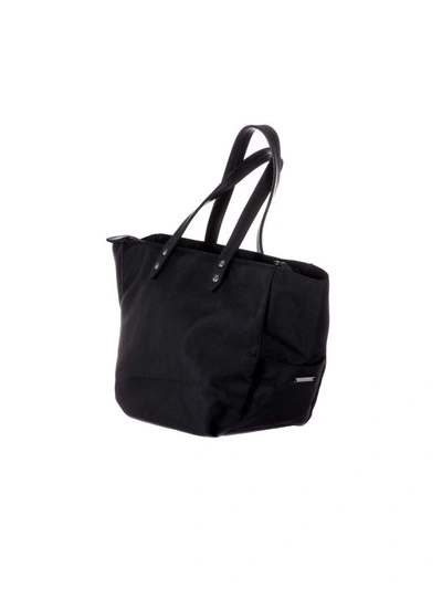 Shop Woolrich Top Handle Small Tote In Black