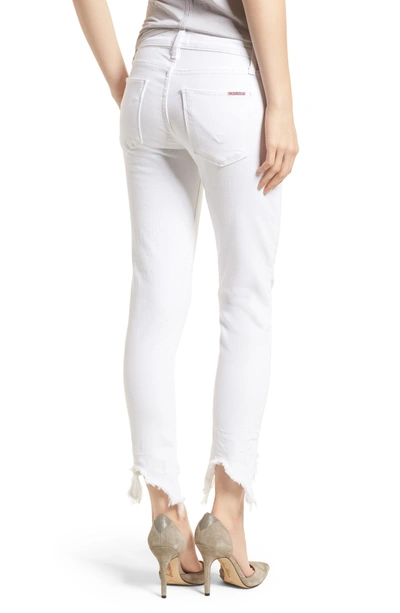 Shop Hudson Tally Ankle Skinny Jeans In Destroyed Optical White
