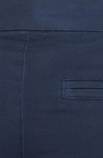Shop Jag Jeans 'ainsley' Slim Bermuda Shorts In Nautical Navy