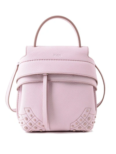 Shop Tod's Amr Zaino Mini Gommini In Lkeepsake Lilac