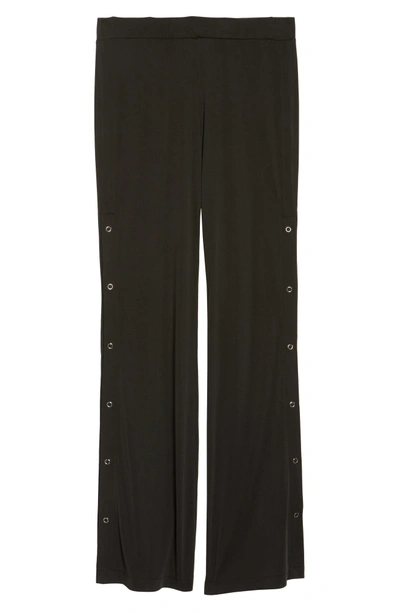 Shop Bb Dakota Higgens Side Snap Lounge Pants In Black