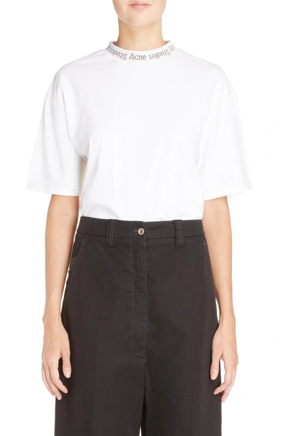 Shop Acne Studios Gojina Tee In White