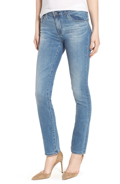 Shop Ag Harper Slim Straight Leg Jeans In Sea Sprite