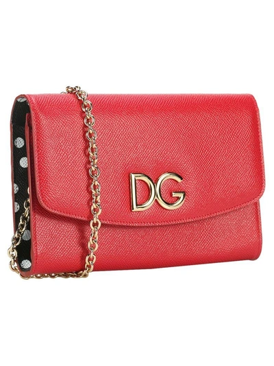 Shop Dolce & Gabbana Wallet Bag In Red