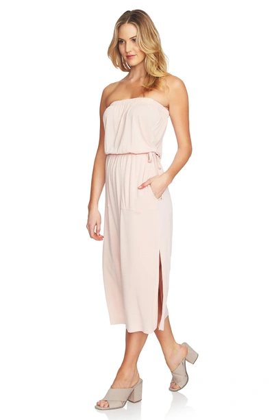 Shop 1.state Strapless Maxi Dress In Shadow Pink