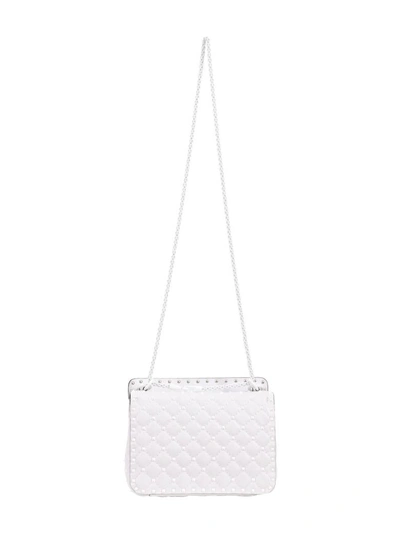 Shop Valentino Free Rockstud Spike Bag In White