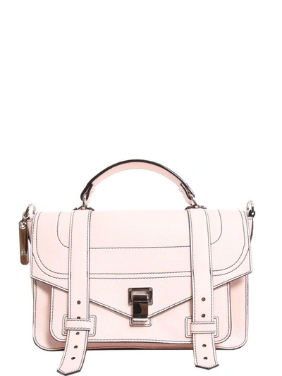 Shop Proenza Schouler Ps1 Medium Crossbody Bag In Rosa