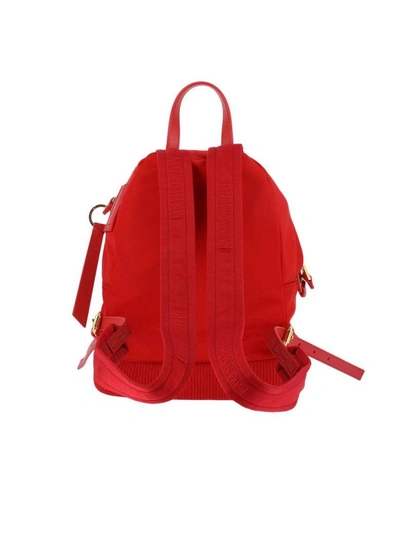 Shop Moschino Backpack Shoulder Bag Women  Couture In Red