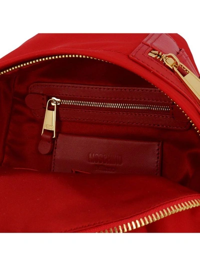 Shop Moschino Backpack Shoulder Bag Women  Couture In Red