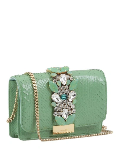 Shop Gedebe Cliky Python In Green
