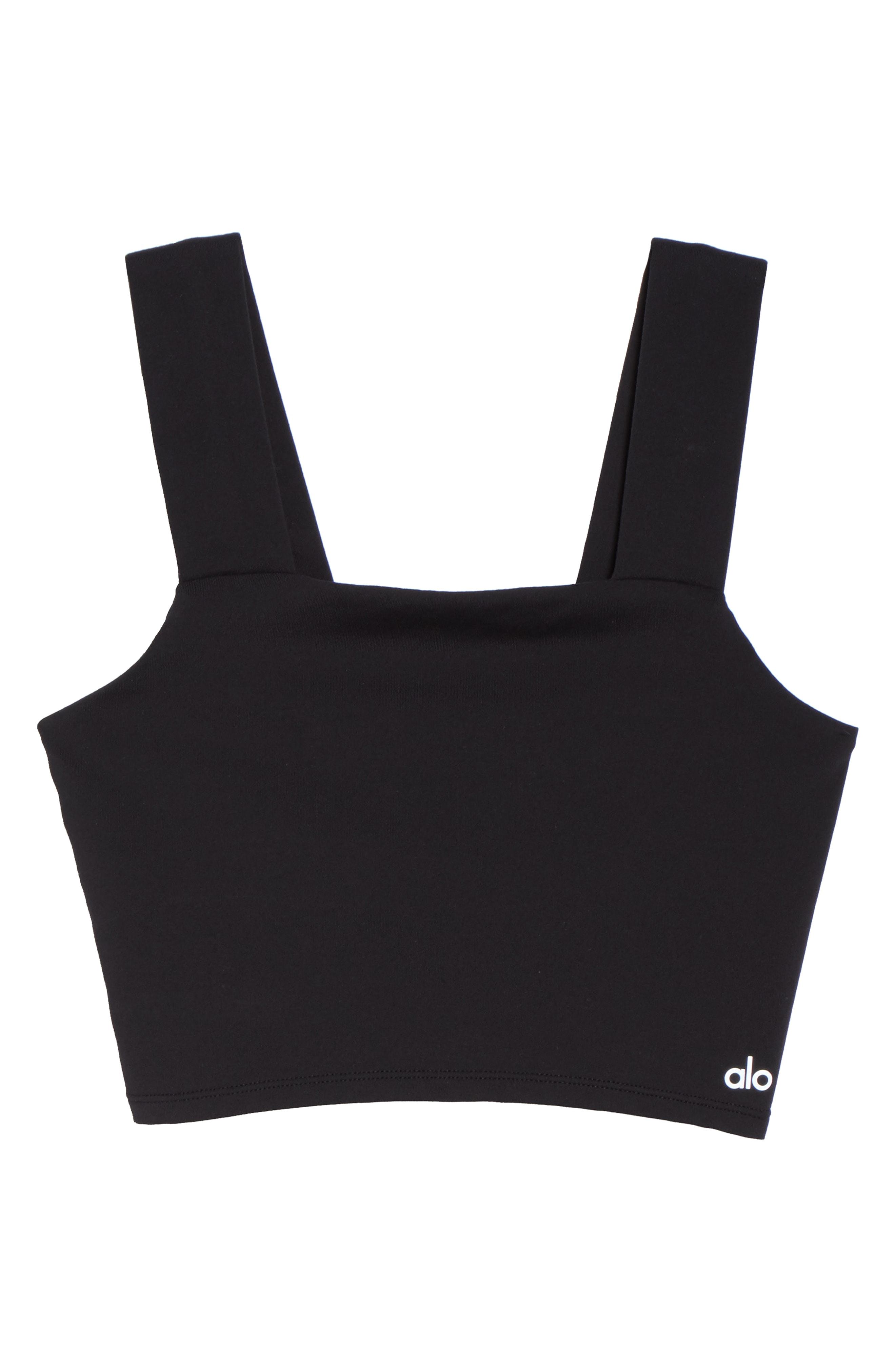 alo bind fitted bra tank