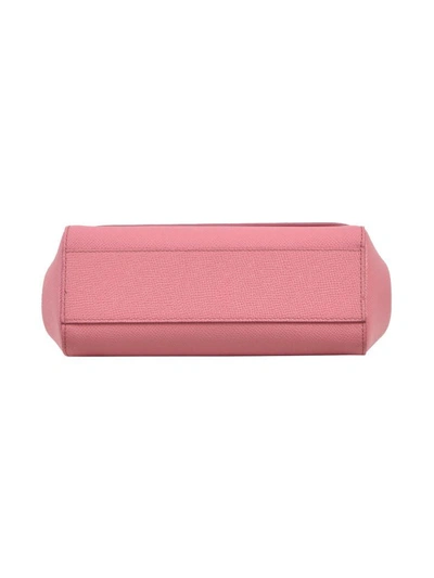 Shop Dolce & Gabbana Small Sicily Bag Pink