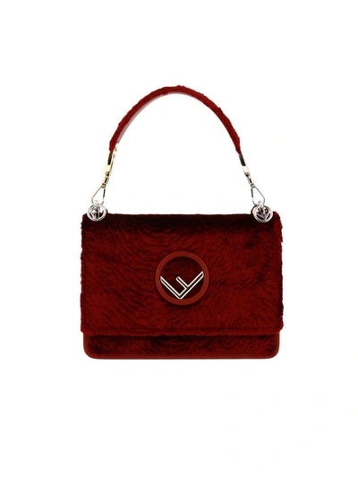Shop Fendi Mini Bag Shoulder Bag Women  In Red