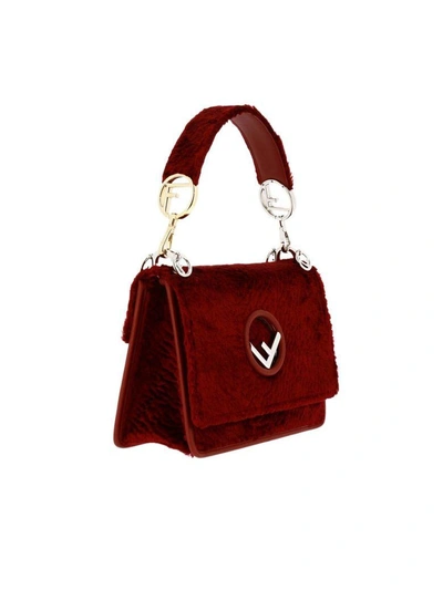 Shop Fendi Mini Bag Shoulder Bag Women  In Red