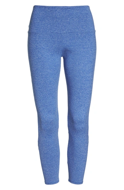 Shop Onzie Elevate Midi Leggings In Royal Blue Majestic