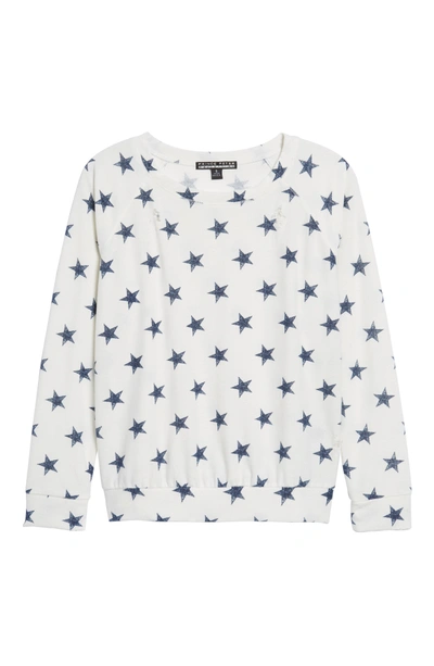 Shop Prince Peter All Over Stars Pullover In White