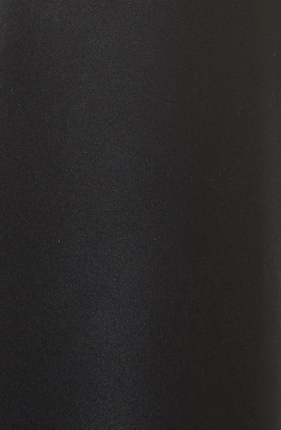 Shop Alexander Wang Chain Mail Trim Silk Slipdress In Black