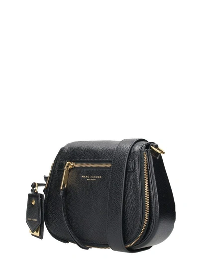 Shop Marc Jacobs Recruit Small Nomad Saddle Bag In Black