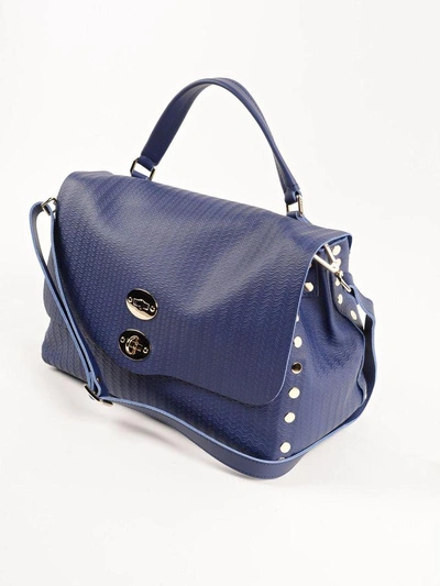 Shop Zanellato Postina Tote In Blue