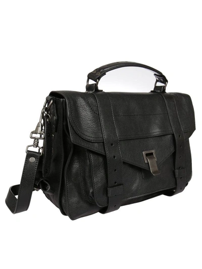 Shop Proenza Schouler Ps1 Tiny Satchel In Black