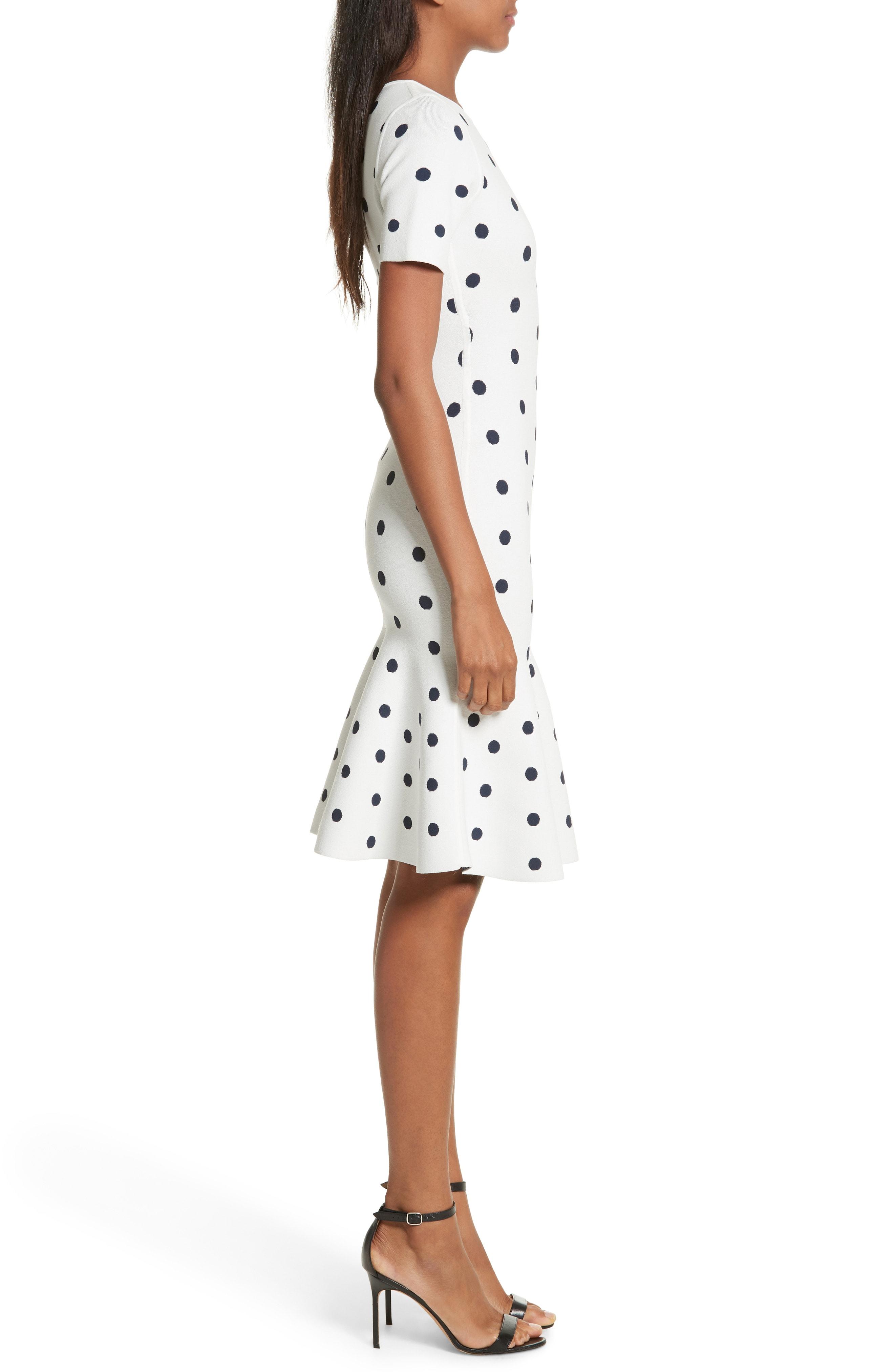 milly polka dot mermaid dress