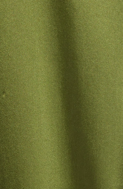 Shop Equipment Ansley Print Silk Shirt In Combat Green