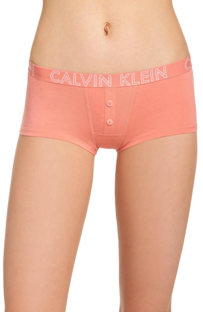 Shop Calvin Klein Ultimate Boyshorts In Bright Quartz
