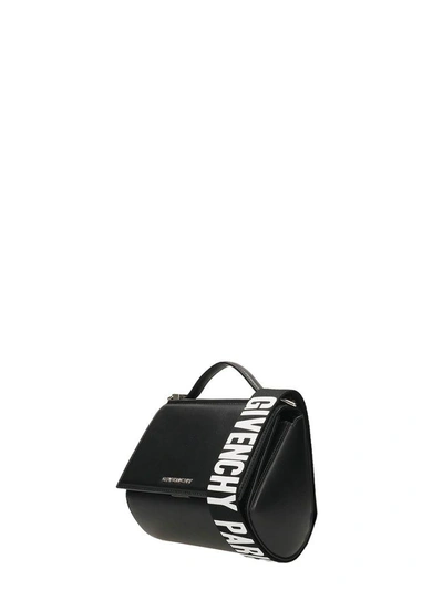 Shop Givenchy Mini Pandora Box Shoulder Bag In Black