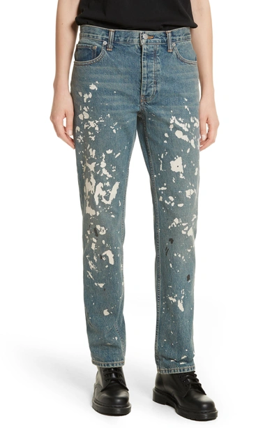 Shop Helmut Lang Re-edition Painter Jeans In Paint Splatter