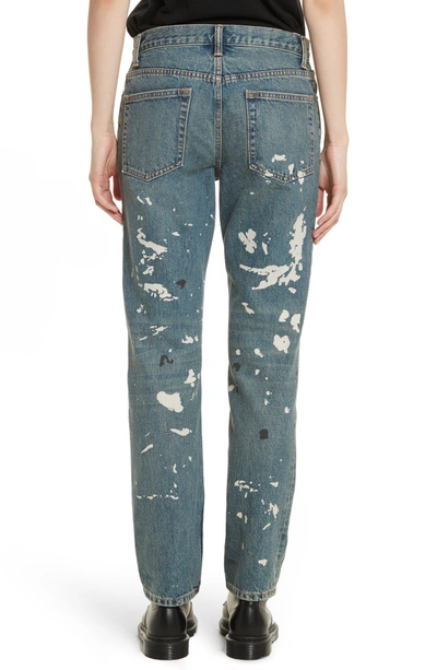 Shop Helmut Lang Re-edition Painter Jeans In Paint Splatter