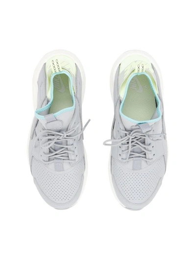 Shop Nike Huarache Run Ultra Se Sneakers In Wolf Grey Wolf Grey Barely Vol|grigio