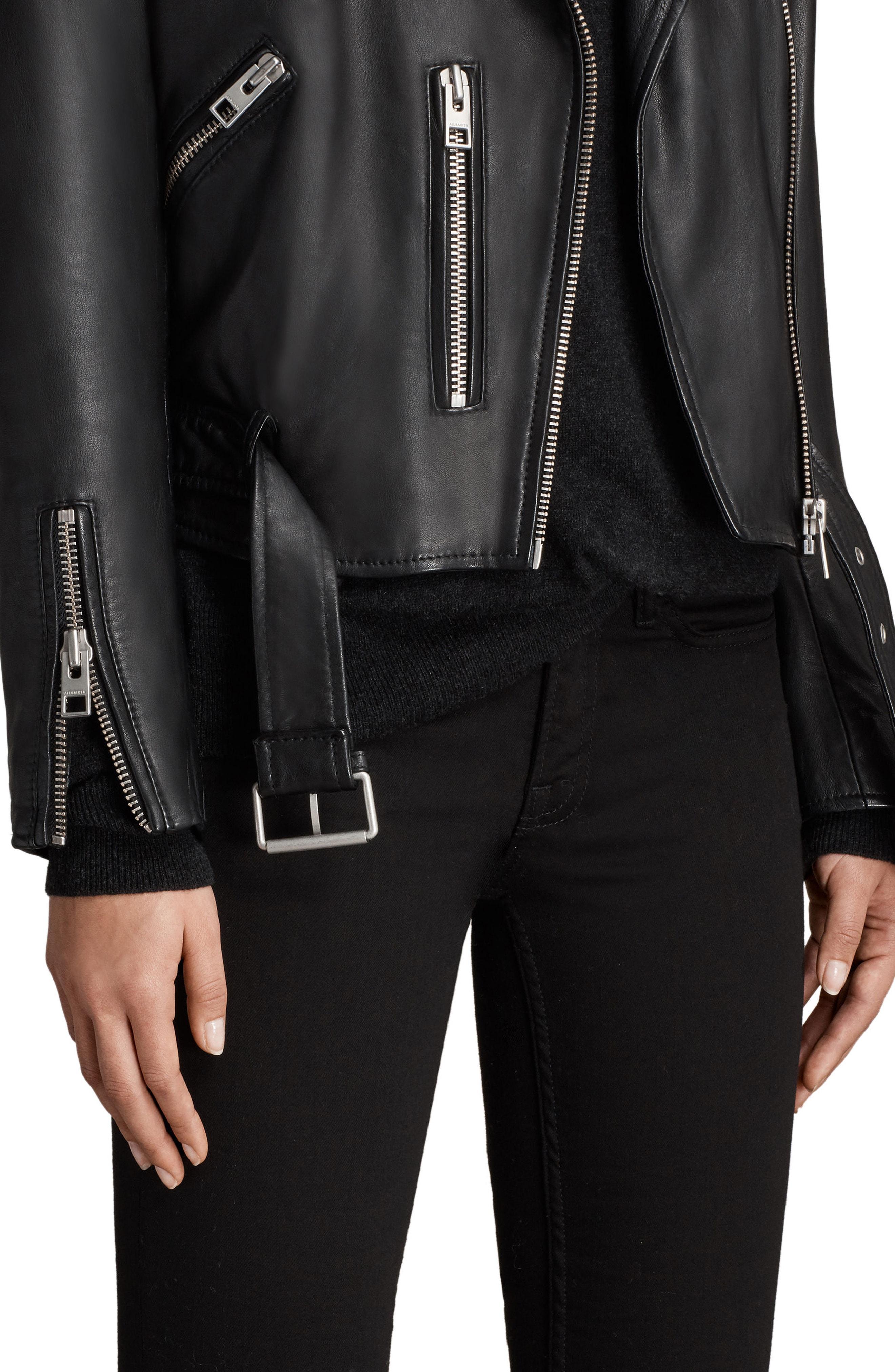 all saints balfern leather jacket review