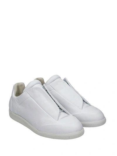 Shop Maison Margiela Future Low Sneakers In White
